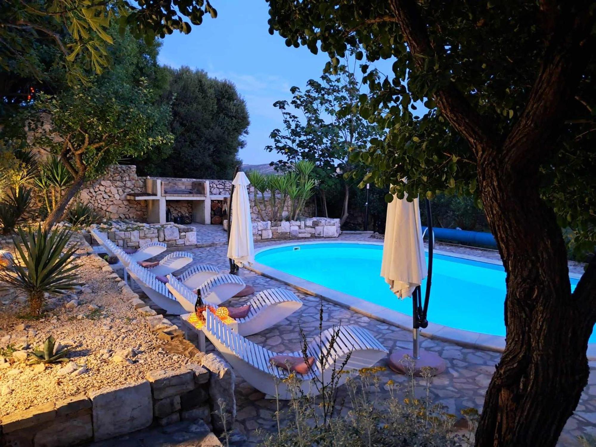 Villa Cesarica Novalja Exterior foto