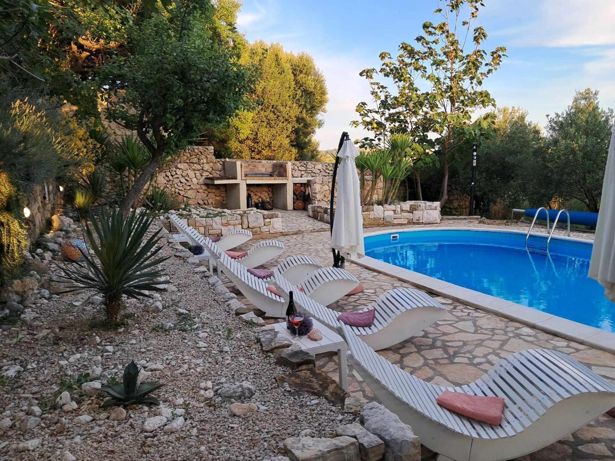 Villa Cesarica Novalja Exterior foto